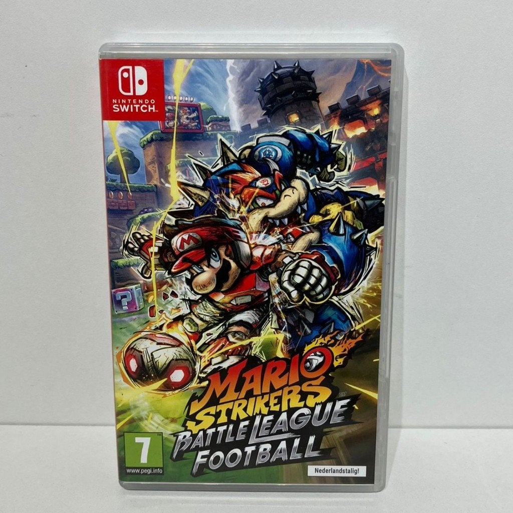 Nintendo Switch Game: Mario Strikers Beattle League Football, Ophalen of Verzenden, Zo goed als nieuw, 3 spelers of meer, Sport