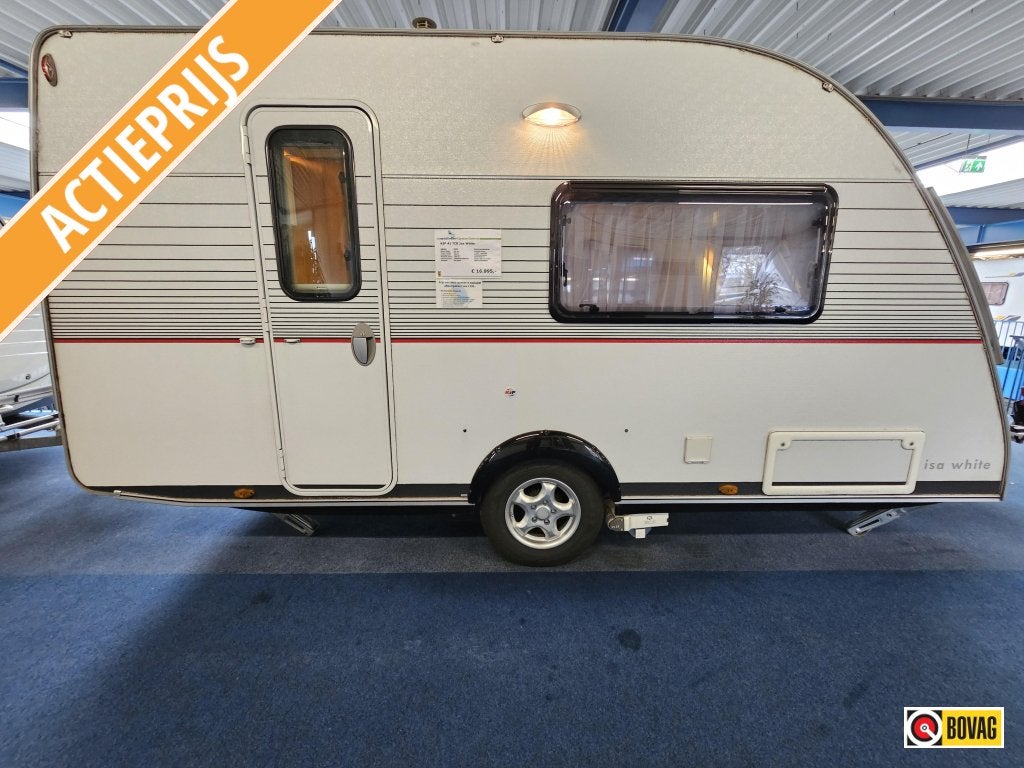 Kip Isa White 41 TCB VOORTENT/FIETSENREK/MOVER, Overige typen, Standaardzit, Kip, Tot en met 2
