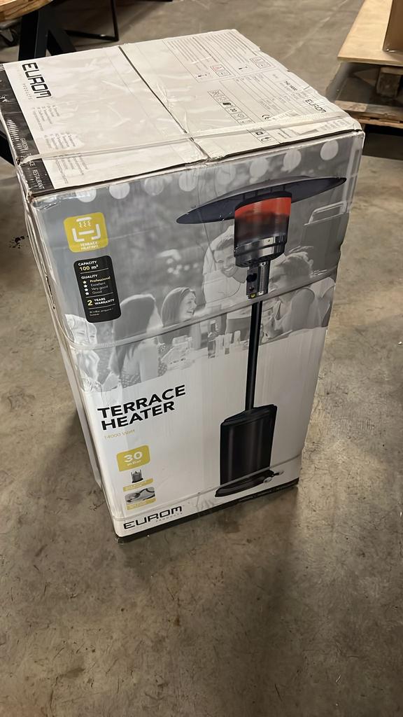 Eurom Terrace Heater 14000 Watt - Nieuw in doos, Ophalen, Nieuw, Gas, Vloer