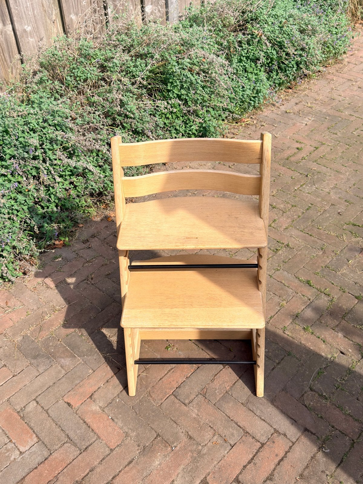 Stokke Tripp Trapp meegroeistoel met baby set, Ophalen, Gebruikt, Meegroeistoel, Aanschuifbaar