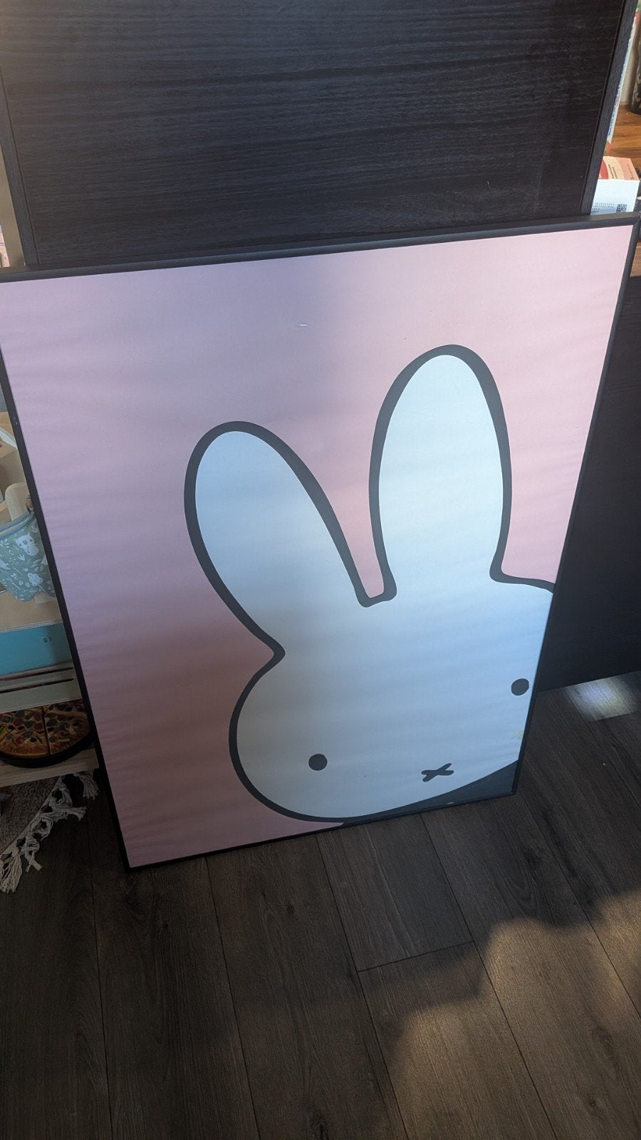 nijntje schilderij plastic, Ophalen, Gebruikt