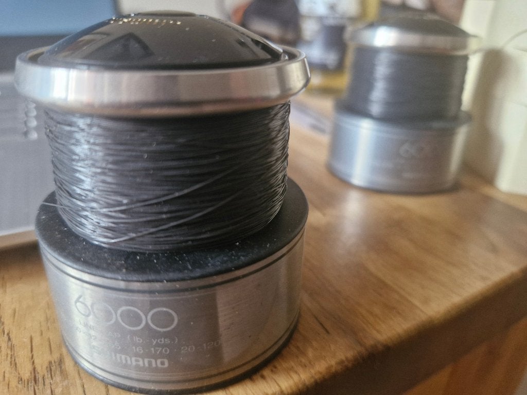 Reserve spoelen shimano Aero 6000GTE, Ophalen, Zo goed als nieuw, Molen