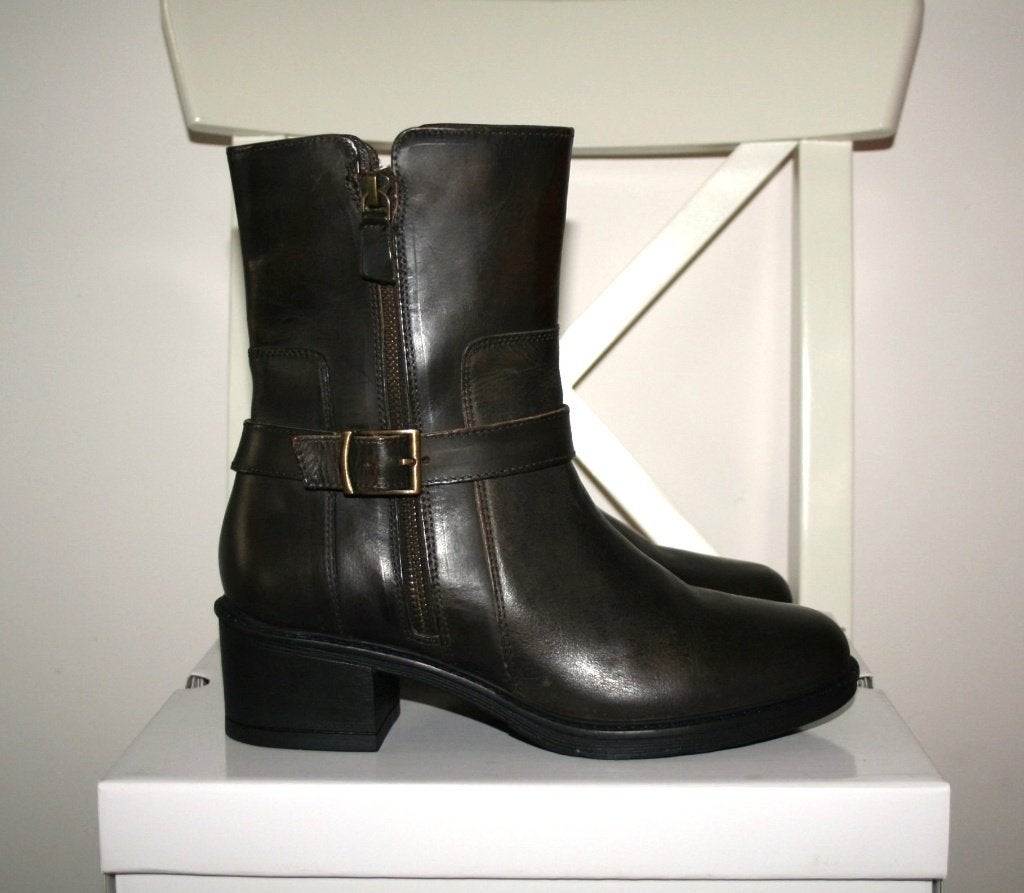 Medicus bruin leren laarsjes mt 38 hak 3 cm, Medicus, Bruin, Verzenden, Lage of Enkellaarzen
