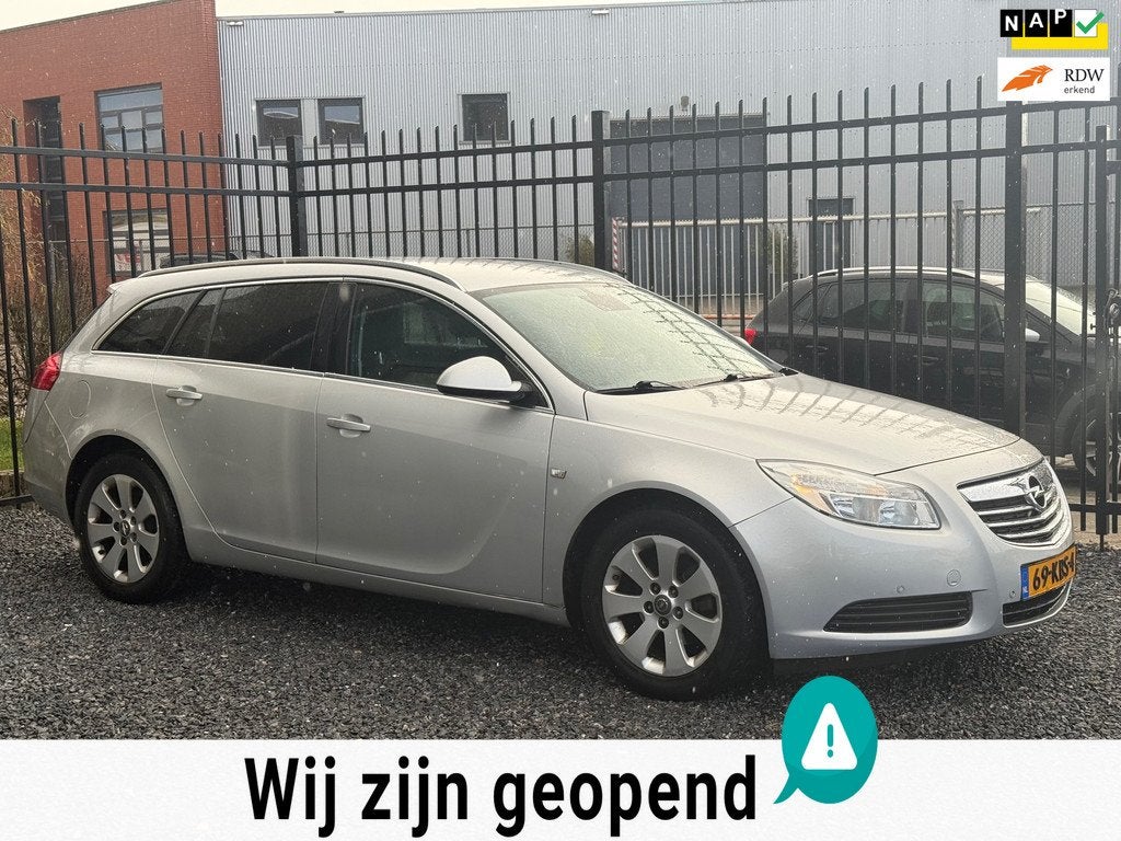 Opel Insignia Sports Tourer 1.8 Business AIRCO!6BAK!PDC!KOOP, Stof, Gebruikt, Zwart, 4 cilinders