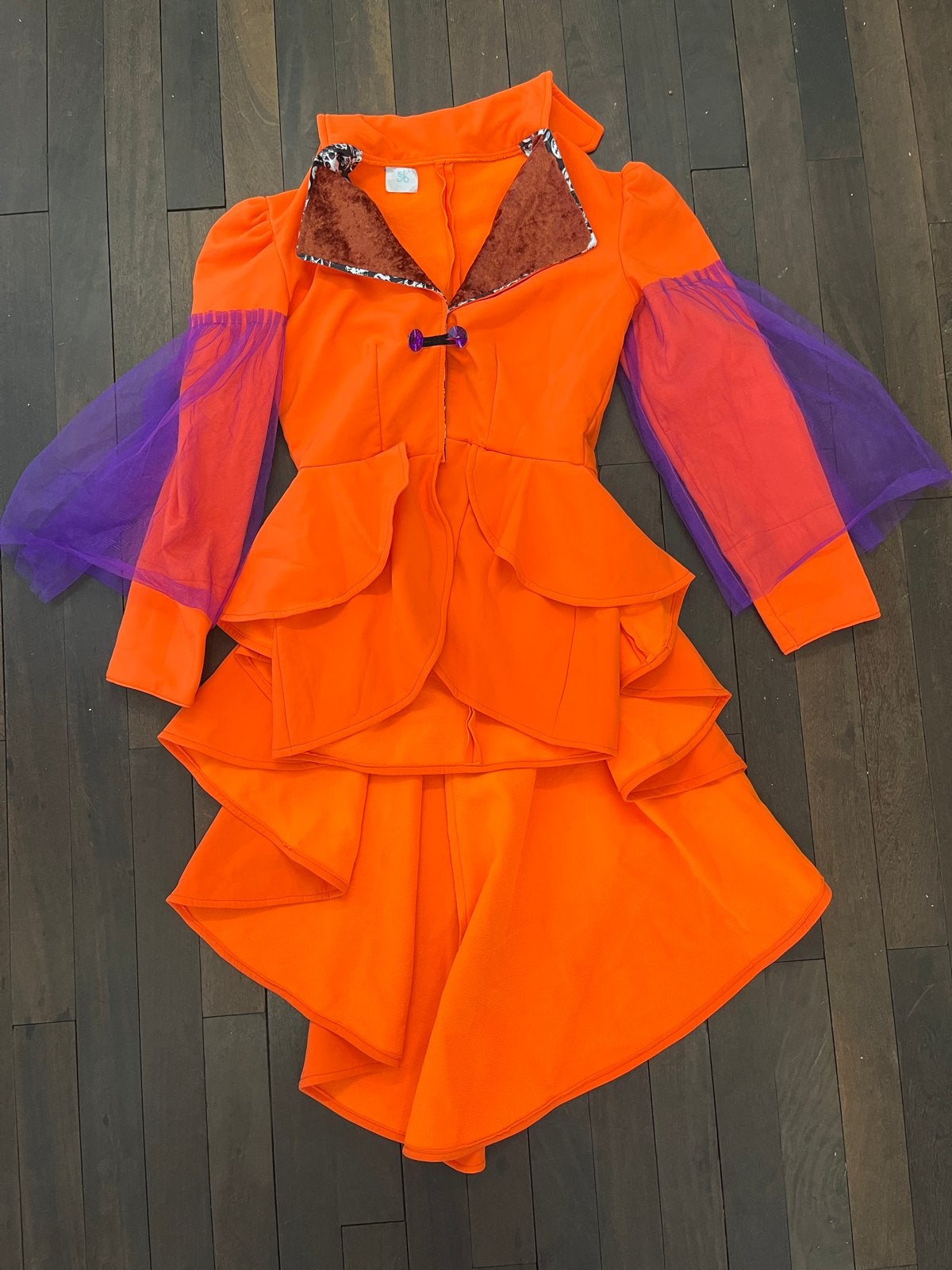 Handgemaakte fluooranje softshell jas mt 36 en mt 40, Maat 38/40 (M), Ophalen of Verzenden, Overige thema's, Kleding