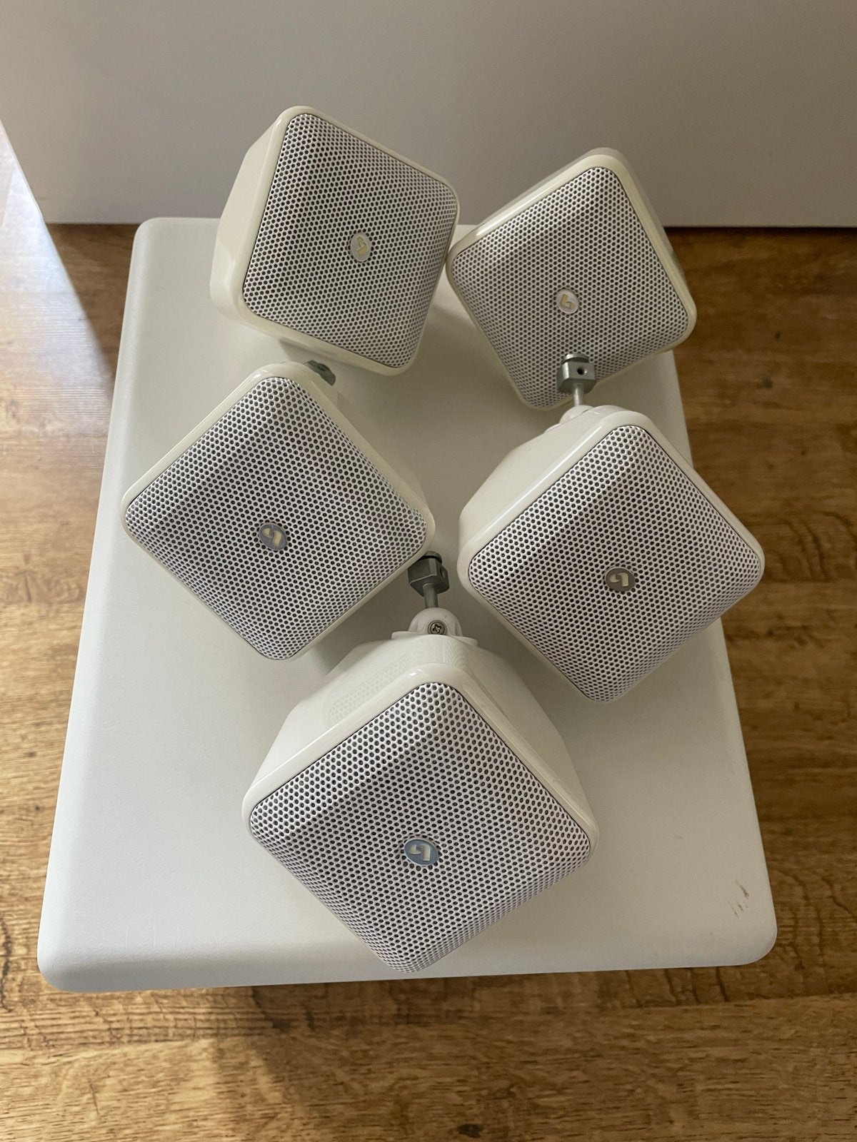 Boston Acoustics SoundWare XS 5.1 Home Theater Speakers SE, Audio, Tv en Foto, Home Cinema-sets, 70 watt of meer, Zo goed als nieuw