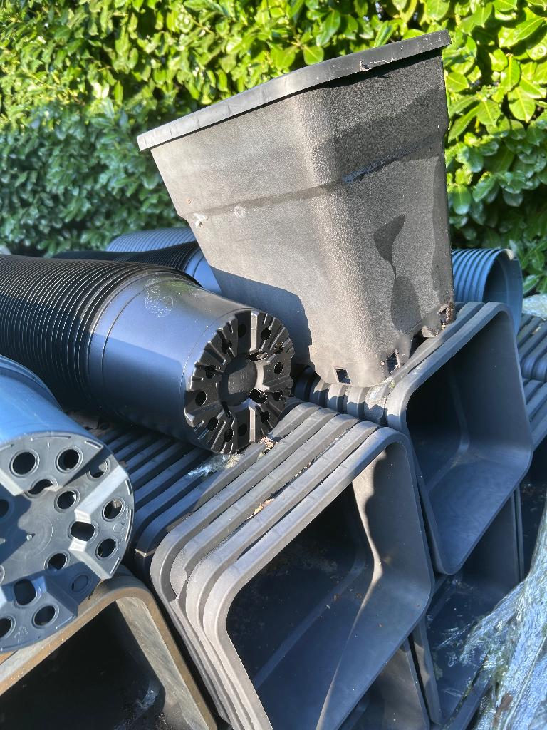 Plastic pot, Tuin en Terras, Ophalen, Gebruikt, Kweekbak
