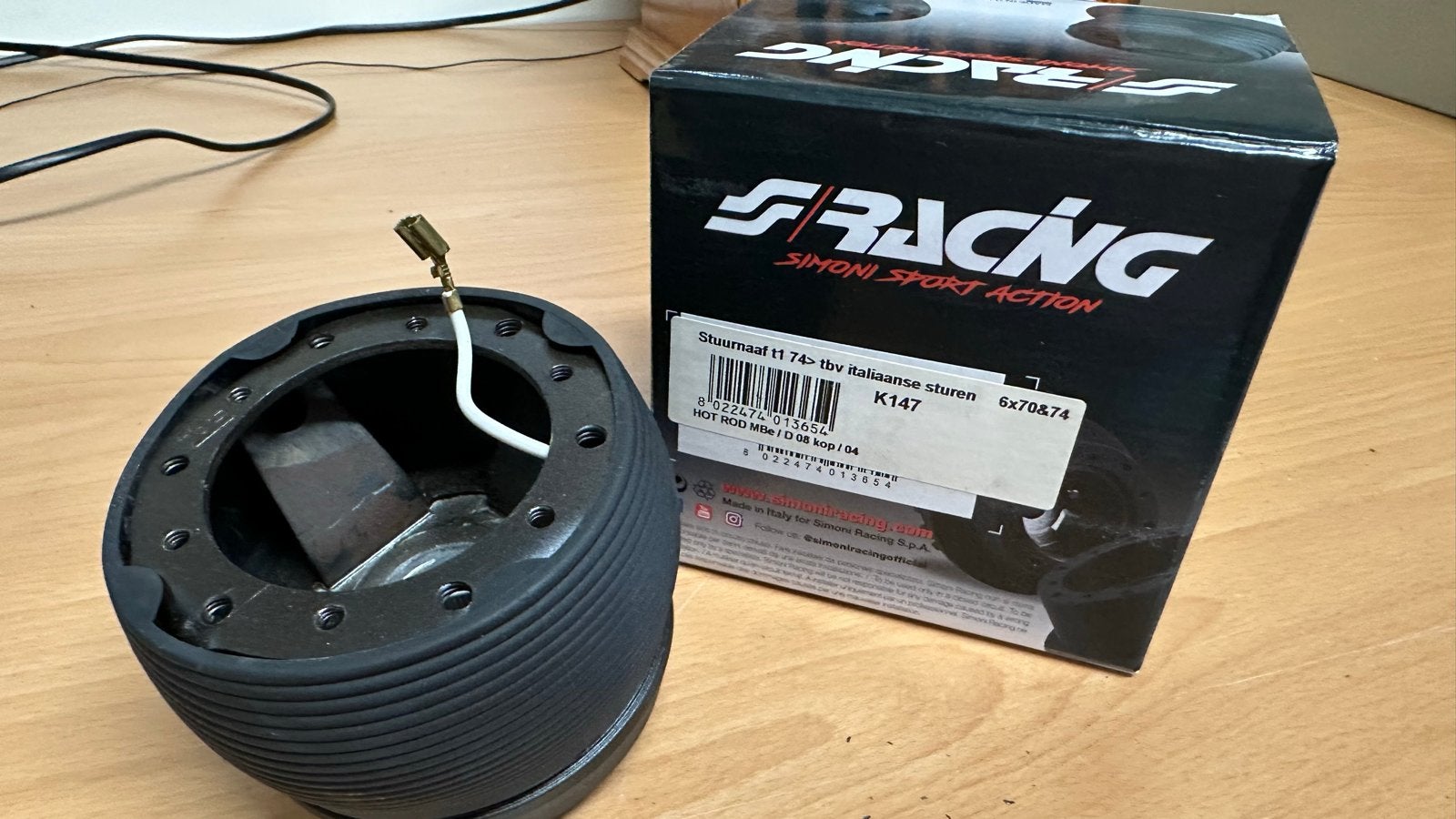 Stuuradapter  - Simoni Racing naaf 16mm, Ophalen of Verzenden, Nieuw, Universele onderdelen