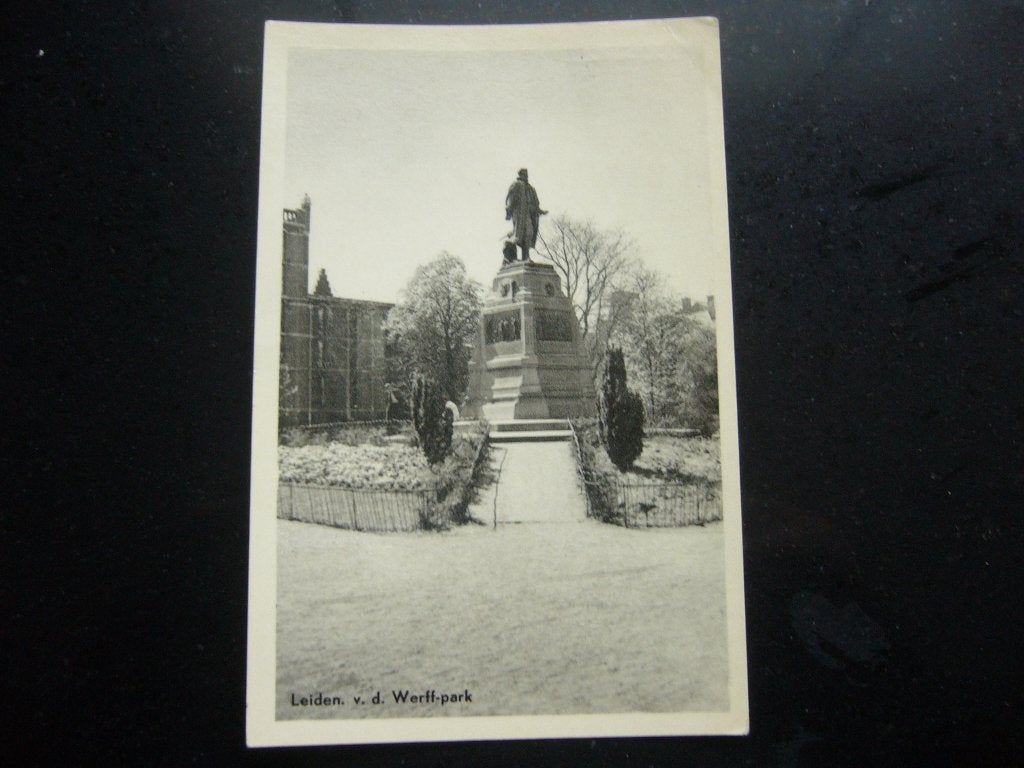 LEIDEN  =  V.D. WERFF PARK, Ophalen of Verzenden, 1940 tot 1960, Gelopen, Zuid-Holland