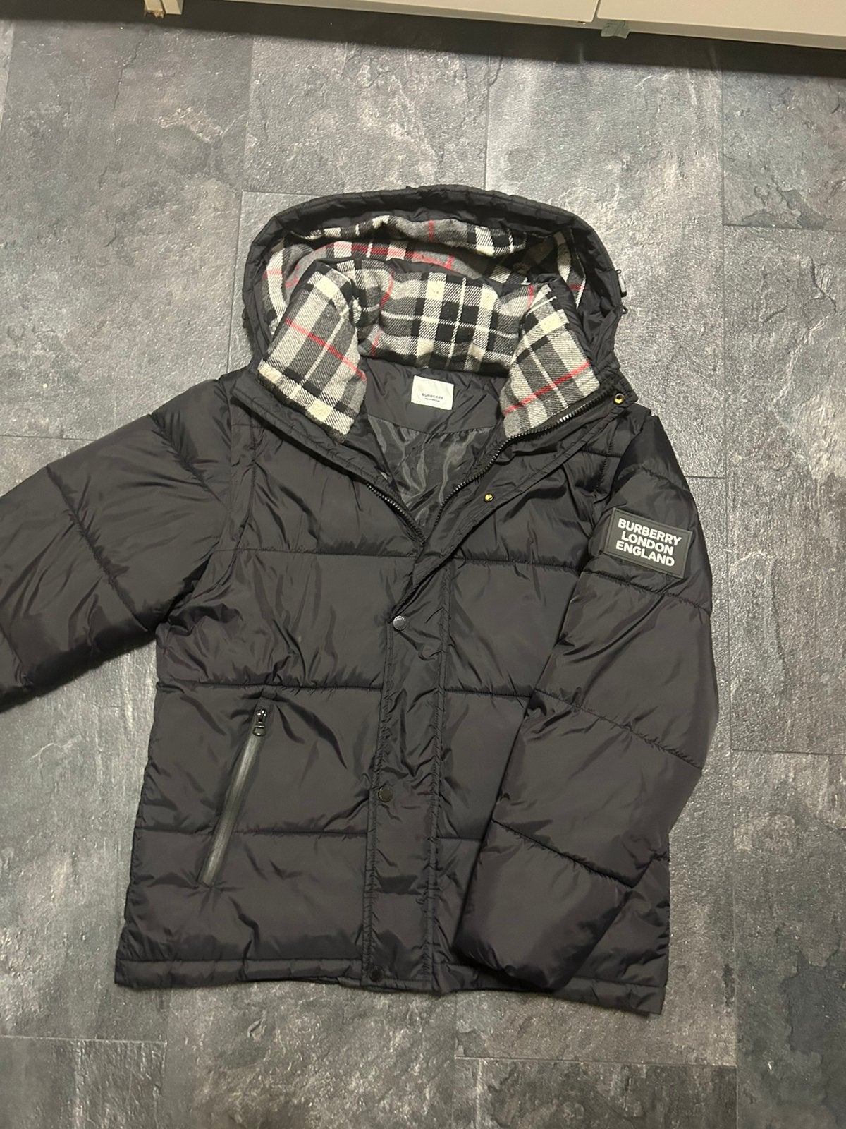 Burberry puffer, Ophalen of Verzenden, Zo goed als nieuw, Zwart