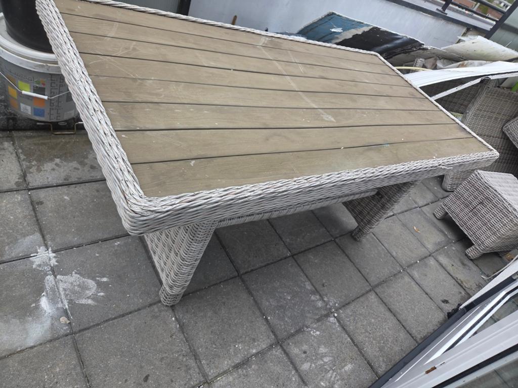 Tuinset gebruikt met kussen, Ophalen of Verzenden, Gebruikt