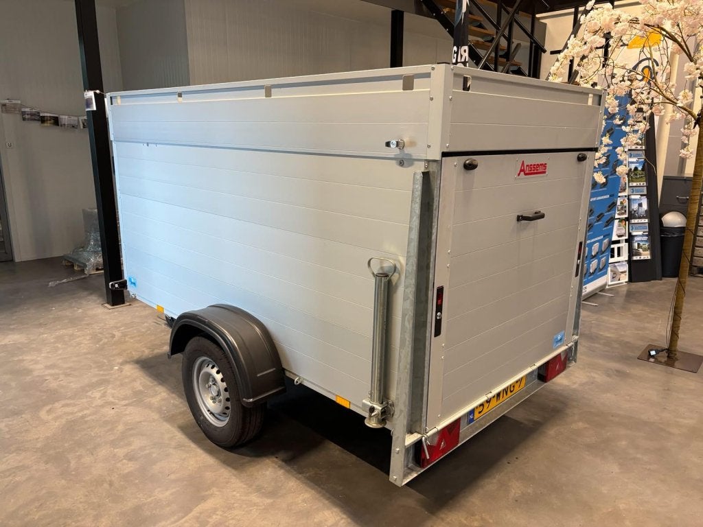 Anssems GT-VT2 gesloten bagagewagen 251x126x118cm z.g.a.n., Gebruikt