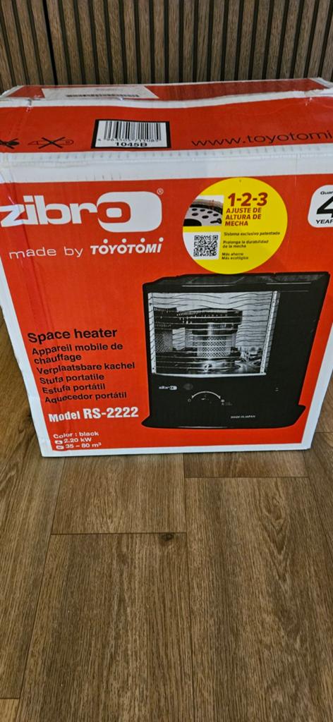 Nieuwe Zibro RS-22 Petroleumkachel 2.2 kW, Ophalen, Overige brandstoffen, Nieuw, Petroleumkachel