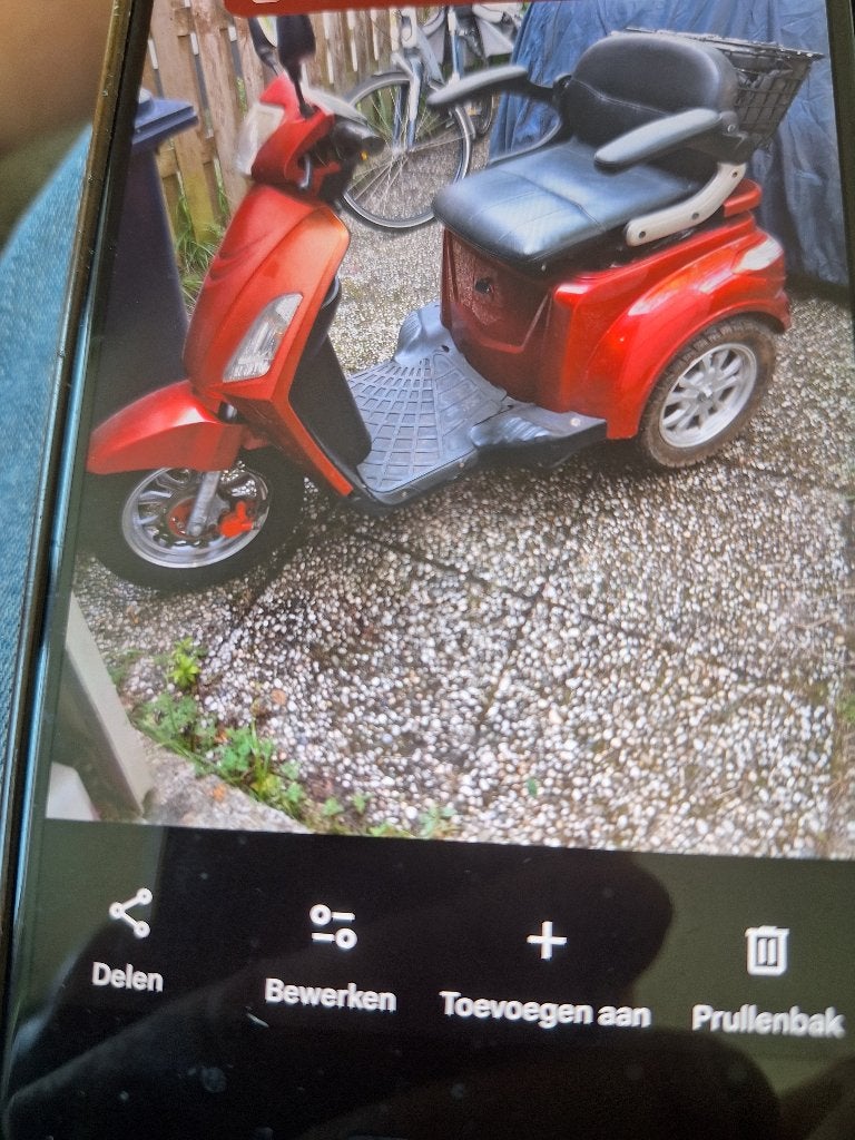 Scootmobiel aangeboden  25 km, Gebruikt, 16 t/m 25 km, 16 km/u of meer, Ophalen