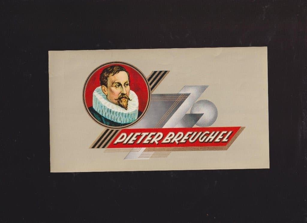 sigarenbanden - etiket - PIETER BREUGHEL, Ophalen of Verzenden, Zo goed als nieuw, Sigarenbandjes