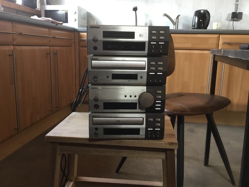Kenwood stereo set, Ophalen of Verzenden, Gebruikt, Tuner of Radio, Overige merken