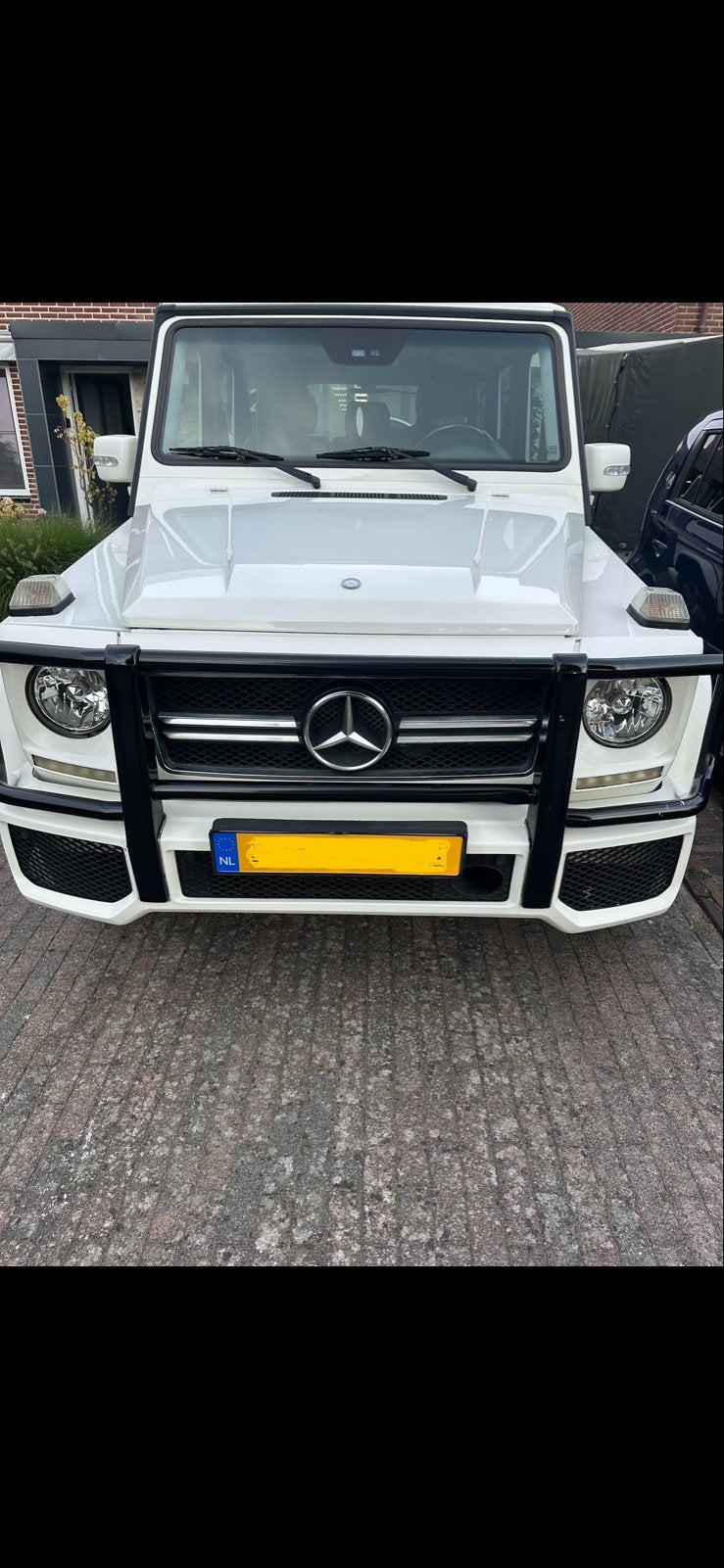 Bullbar Zwart voor G-Klasse W463, Ophalen, Gebruikt, Voor, Mercedes-Benz