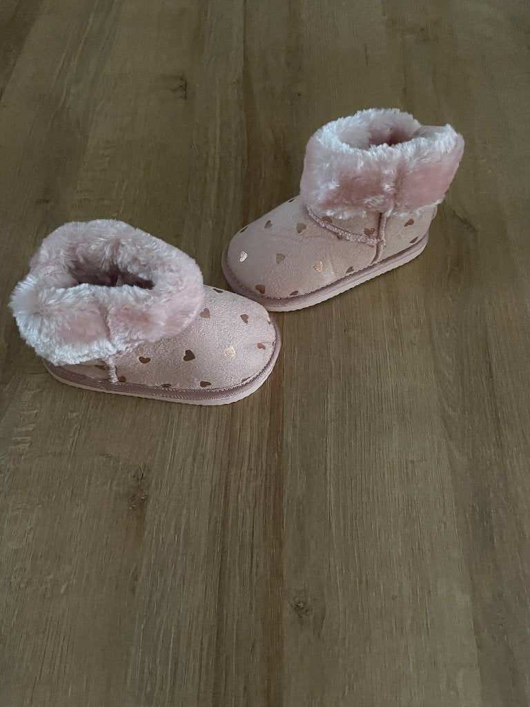 Warmgevoerde boots maat 23, Meisje, H&M, Ophalen of Verzenden, Laarzen