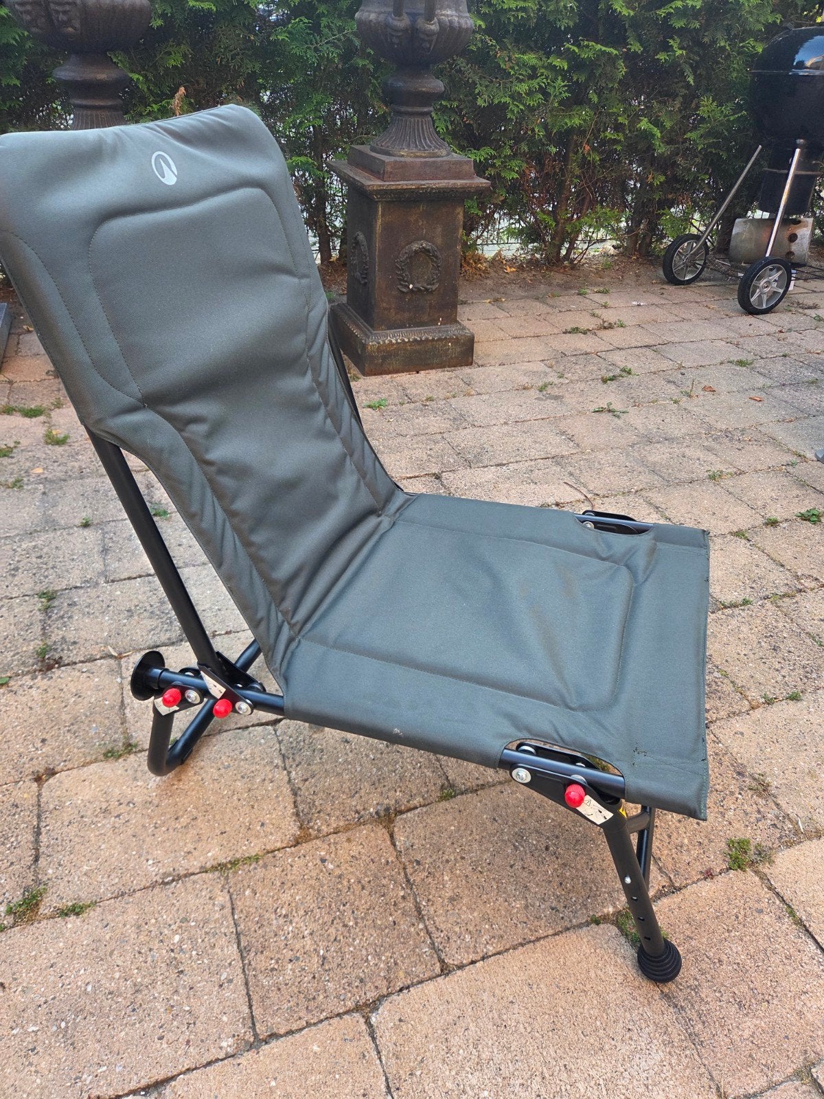 Caperlan Decathlon visstoel/camping/strandstoel, Caravans en Kamperen, Kampeeraccessoires, Ophalen, Gebruikt