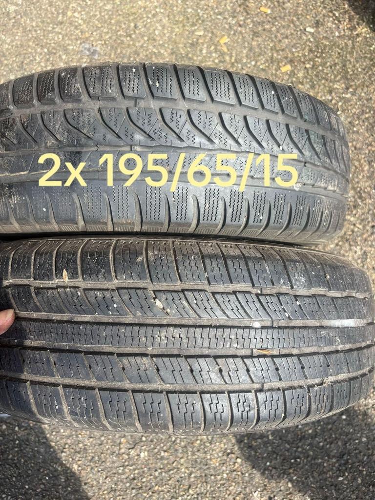 Banden te koop - Goede staat, Auto-onderdelen, Ophalen, Gebruikt, 15 inch, Band(en)