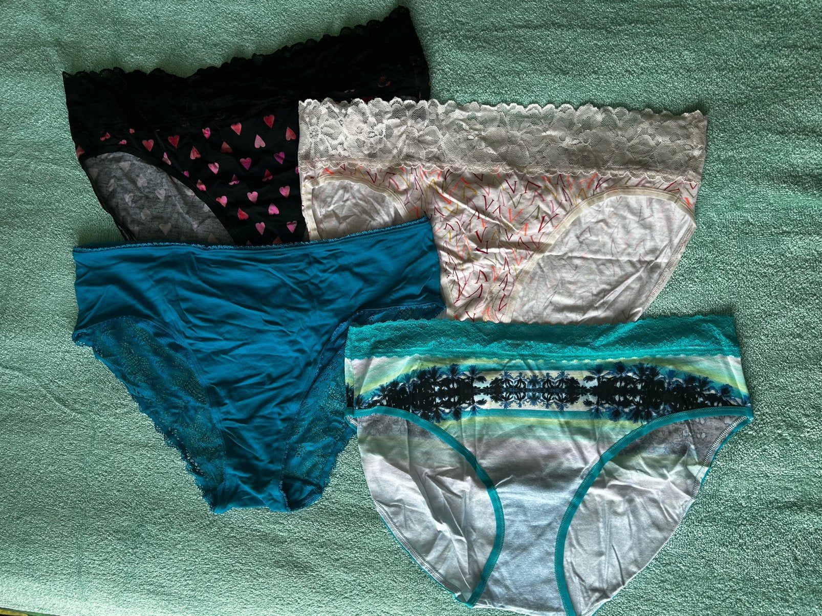 Vier slips Victoria’s Secret, maat XL, Kleding | Dames, Ophalen, Slip