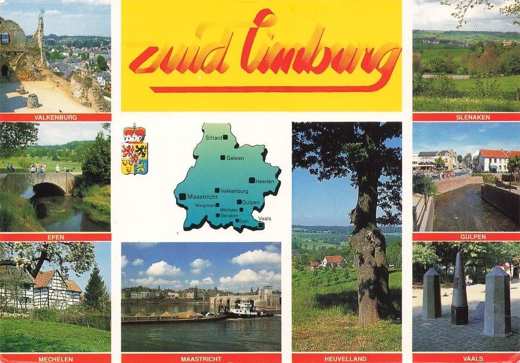 Zuid Limburg, Ophalen of Verzenden, 1980 tot heden, Gelopen, Limburg