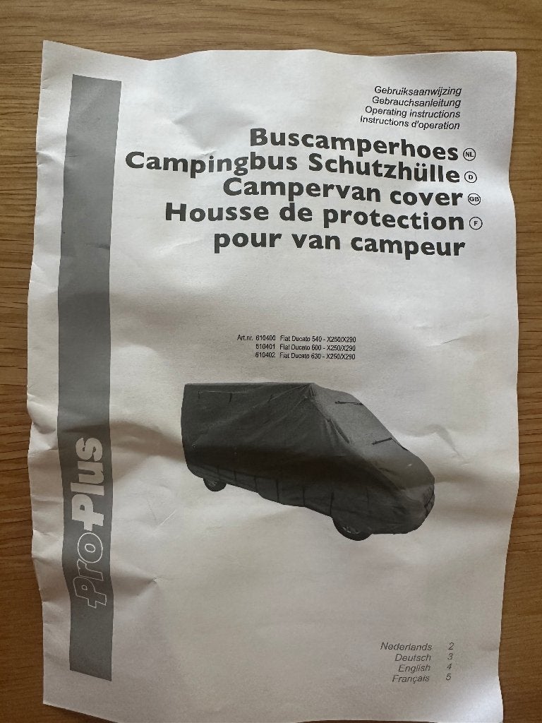 buscamperhoes, Ophalen, Zo goed als nieuw