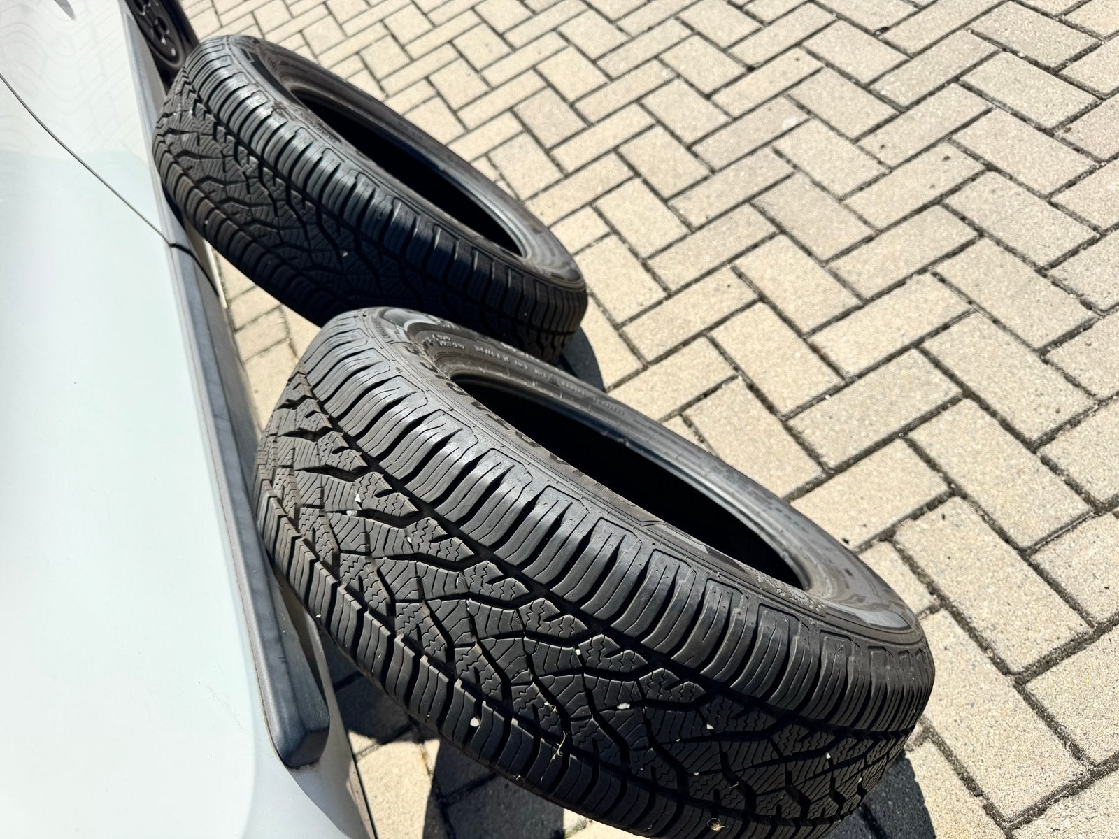 Banden Barum Quartaris 5 All Season 185/65 R15, Ophalen, Gebruikt, 15 inch, 185 mm