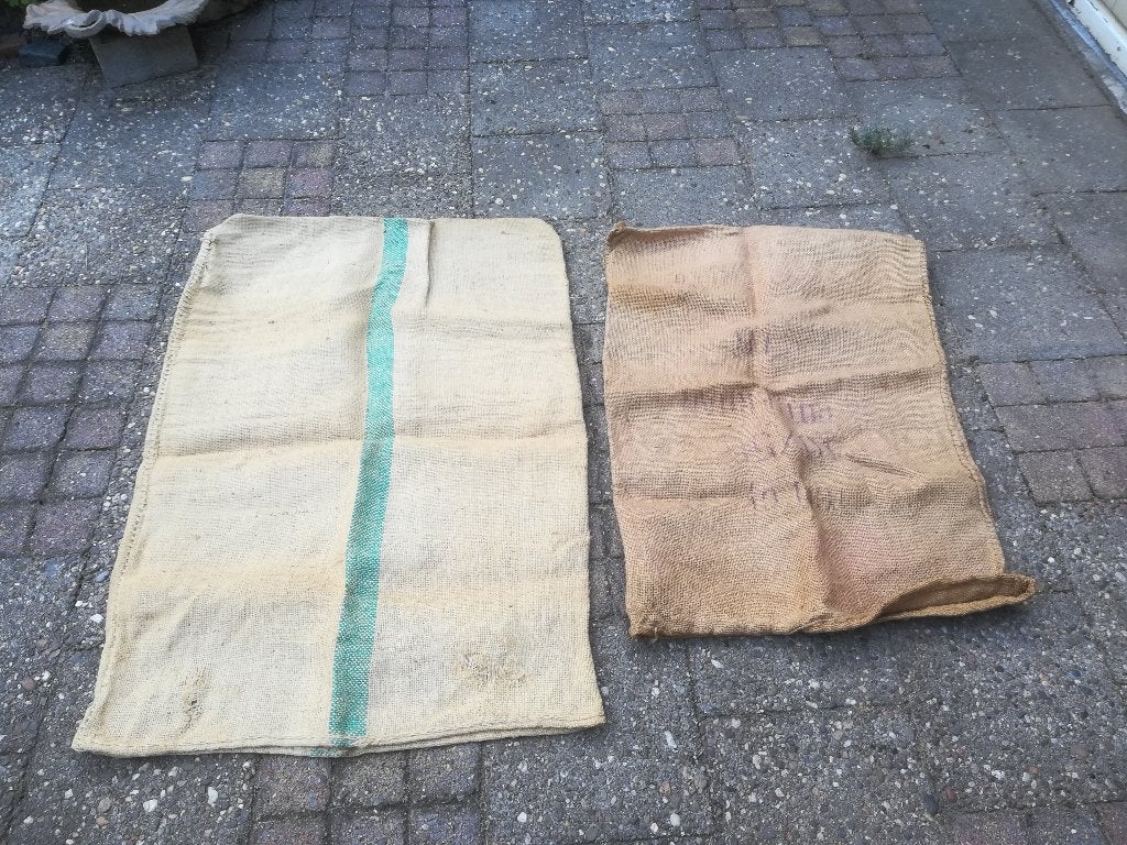 Jute zak, Ophalen, Overige materialen, Gebruikt, 120 cm of meer