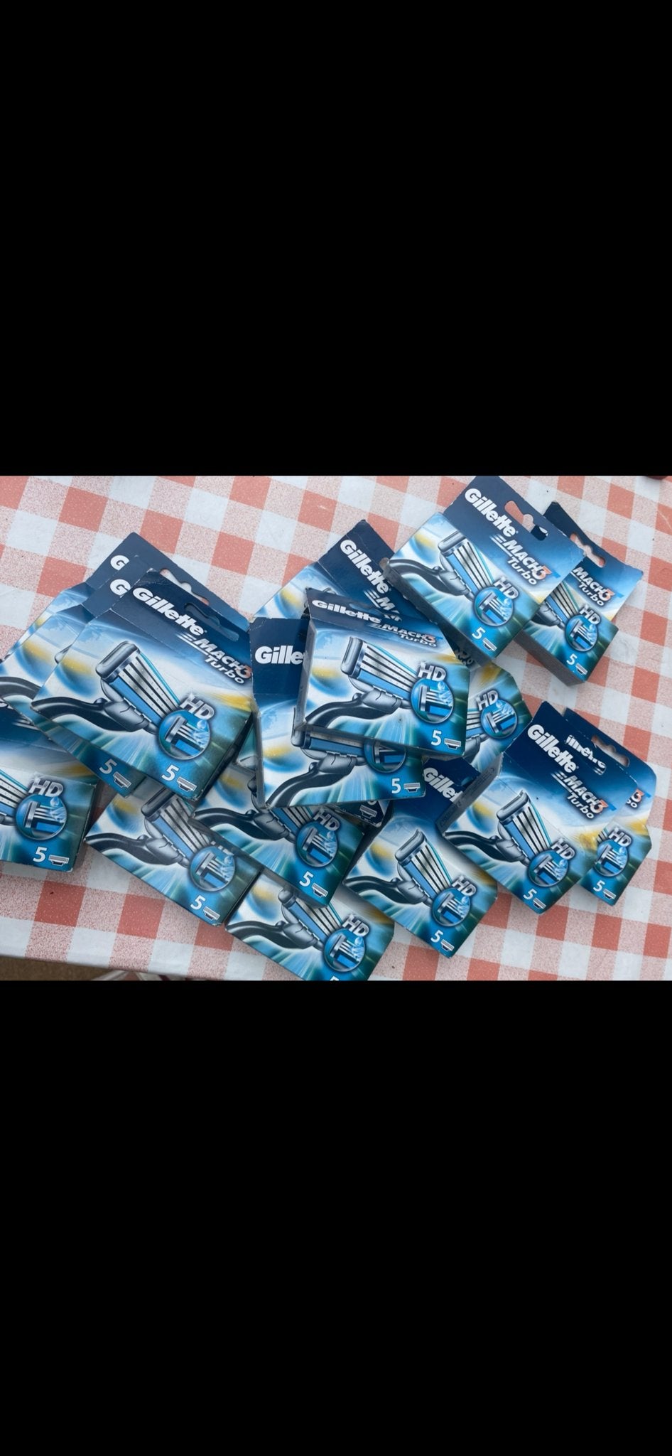 Gillette Mach3 Turbo scheermesjes - per pakje 15 euro, Witgoed en Apparatuur, Persoonlijke-verzorgingsapparatuur, Nieuw, Scheren en Epileren