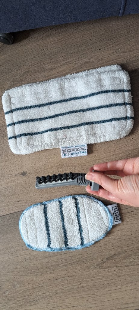Black & Decker stoomreiniger, Ophalen, Mop of Dweil