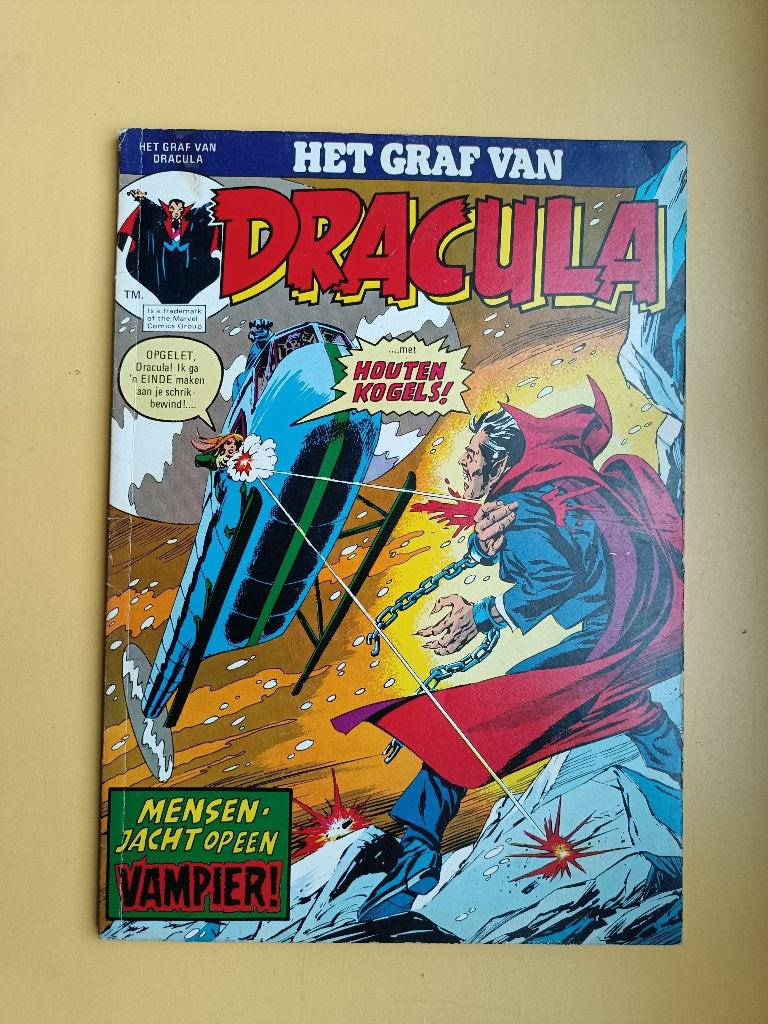 Het graf van Dracula, Eén stripboek, Ophalen of Verzenden, Gelezen