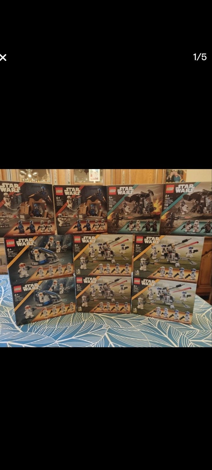 Nieuwe, dichte LEGO Star Wars sets - Los of in een keer, Ophalen of Verzenden, Nieuw, Overige merken