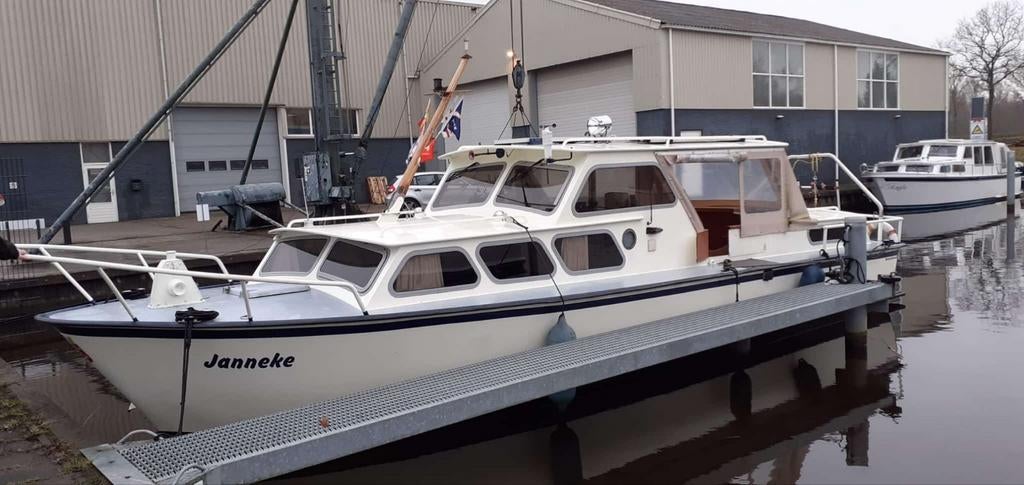 Haringvliet kruiser 10.50m - Stalen boot met boegschroef, Ophalen, Gebruikt, Staal, Diesel