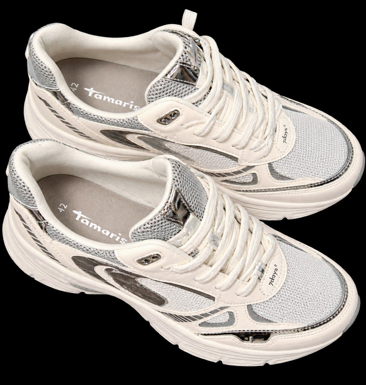 Nieuwe witte Tamaris sneakers maat 42, Kleding | Dames, Schoenen, Tamaris, Wit, Nieuw, Ophalen of Verzenden