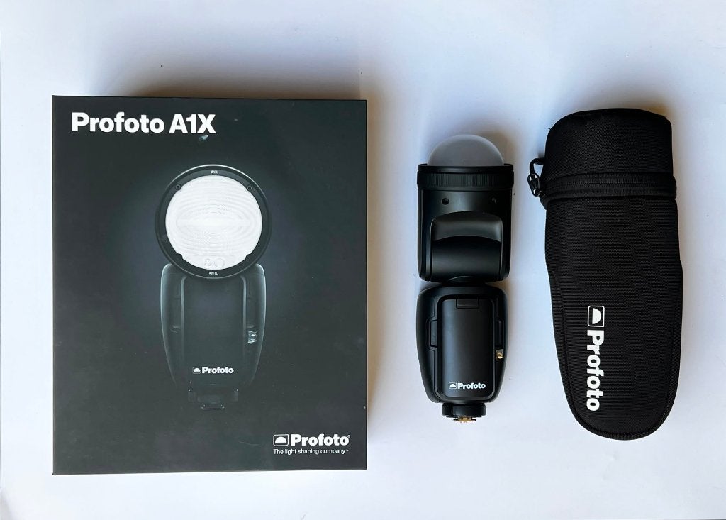 Profoto A1X Canon + Connect + 2 accu’s + originele doos