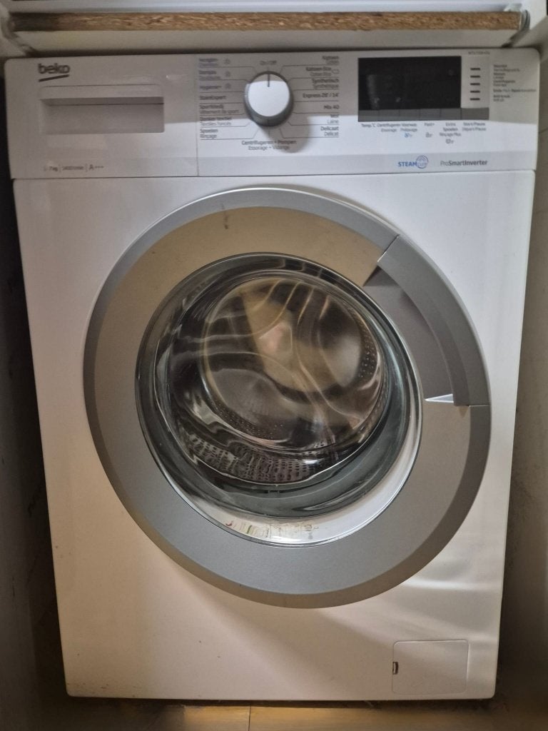 Wasmachine Beko pro smart inverter, Witgoed en Apparatuur, Wasmachines, Ophalen, Zo goed als nieuw, 1200 tot 1600 toeren, 6 tot 8 kg