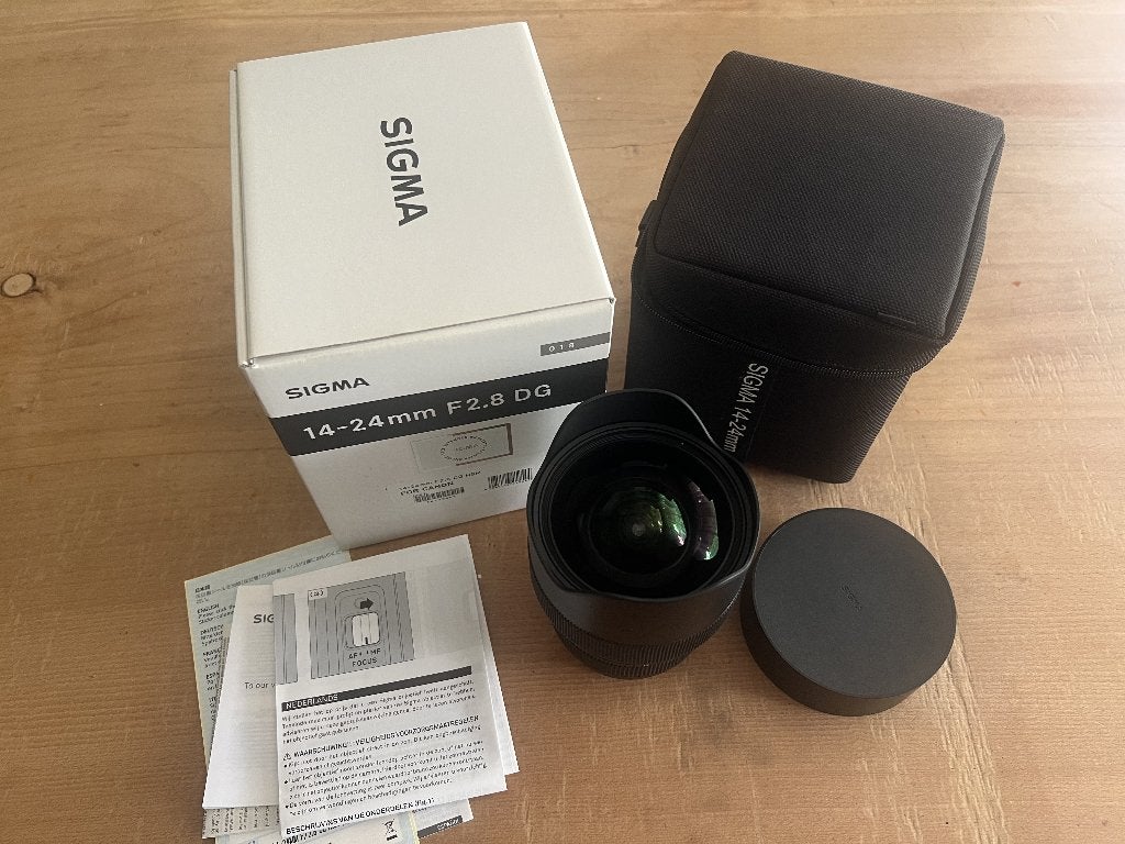 Sigma 14-24mm F2.8 DG HSM Art, Audio, Tv en Foto, Fotografie | Lenzen en Objectieven, Sigma, 14 mm, Zo goed als nieuw, Canon EF
