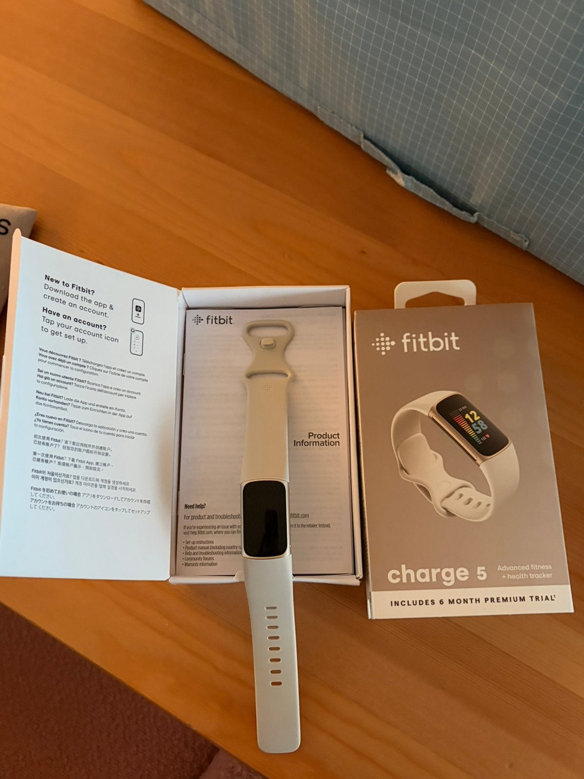 Fitbit charge 5, Ophalen of Verzenden, Zo goed als nieuw, Zwart, Android