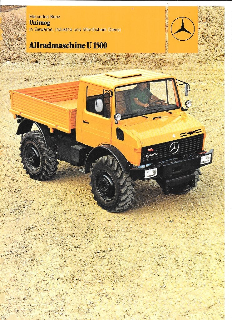 MERCEDES UNIMOG  1981, Ophalen of Verzenden, Zo goed als nieuw, Mercedes