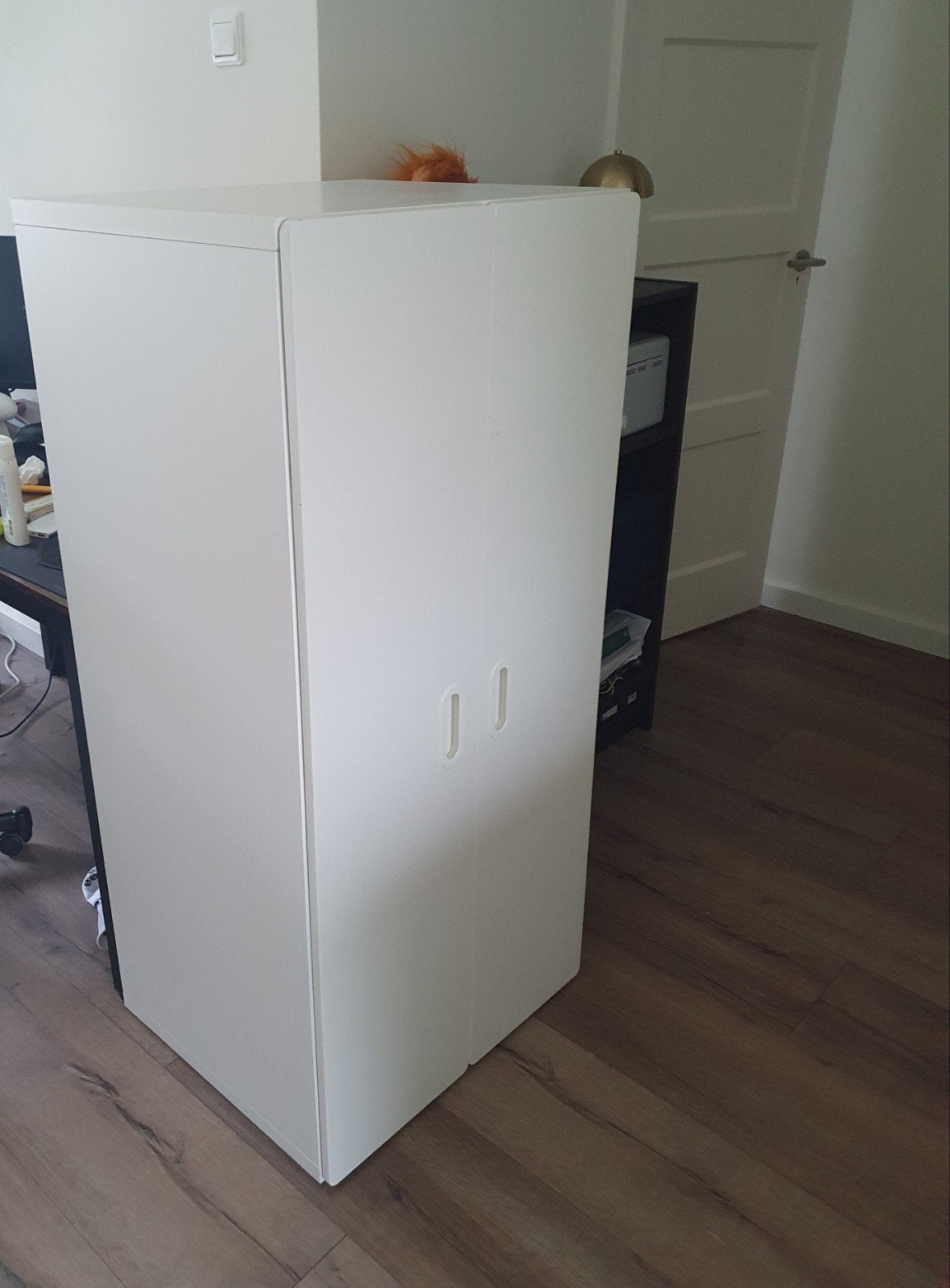 IKEA lage kledingkast wit 130x60x50, Huis en Inrichting, Kasten | Kledingkasten, Ophalen, Met deur(en), Gebruikt, 100 tot 150 cm
