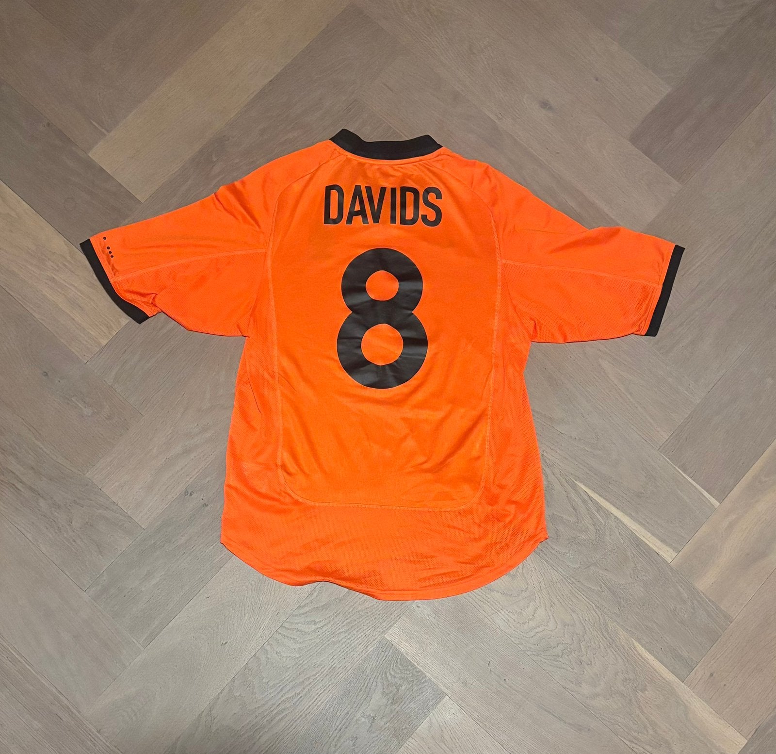 Nederlads elftal shirt edgar davids rugnummer 8, Ophalen of Verzenden, Zo goed als nieuw, Shirt