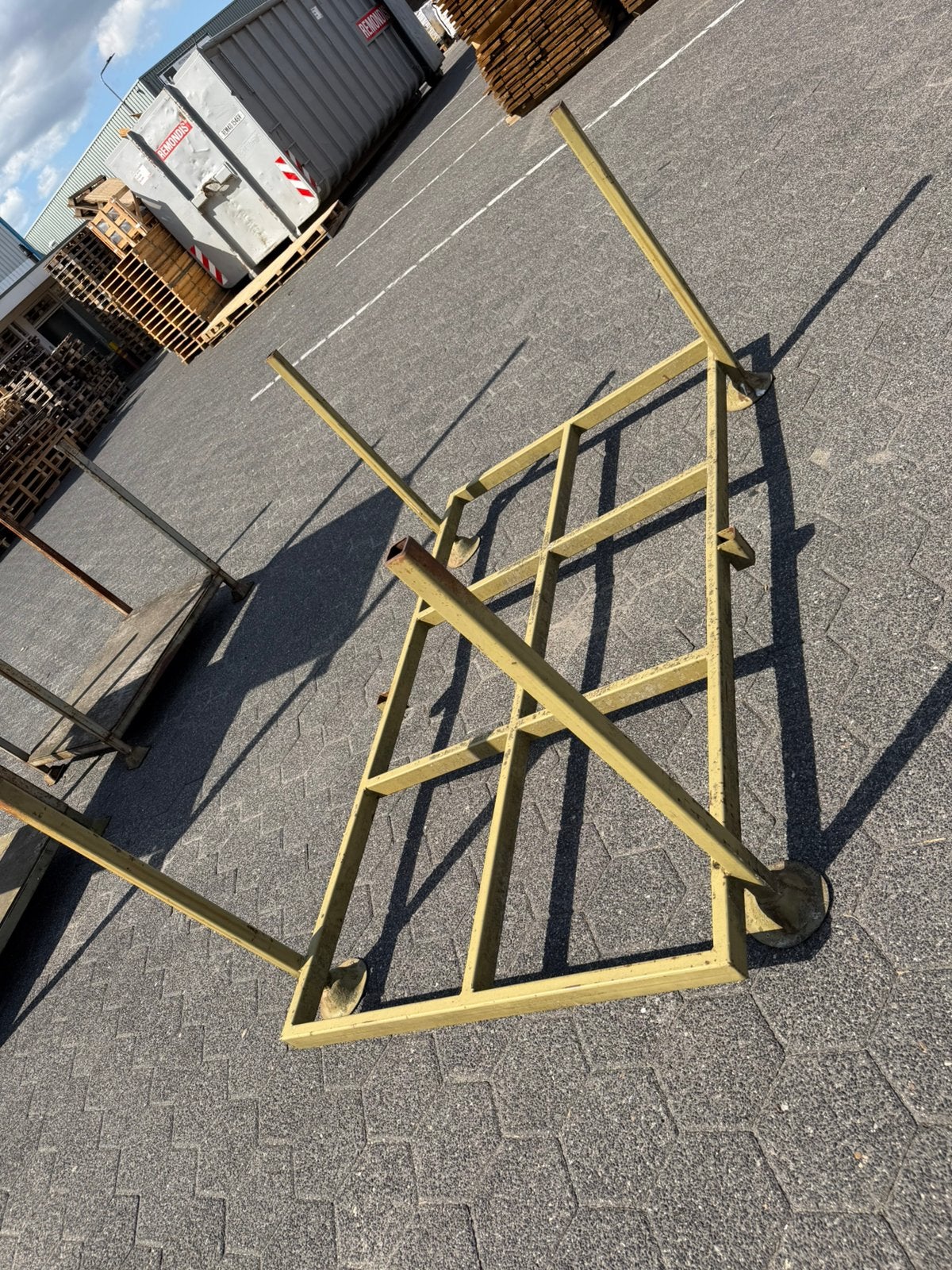 6x stapelbok stapelrack stapeljuk stapelrek 200x120cm, Ophalen