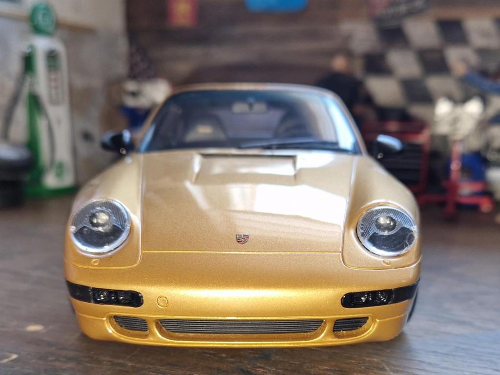 Porsche 911 (993) Turbo S “Gold Edition 2018” Goud Metallic, Verzenden, Zo goed als nieuw, Auto, Overige merken