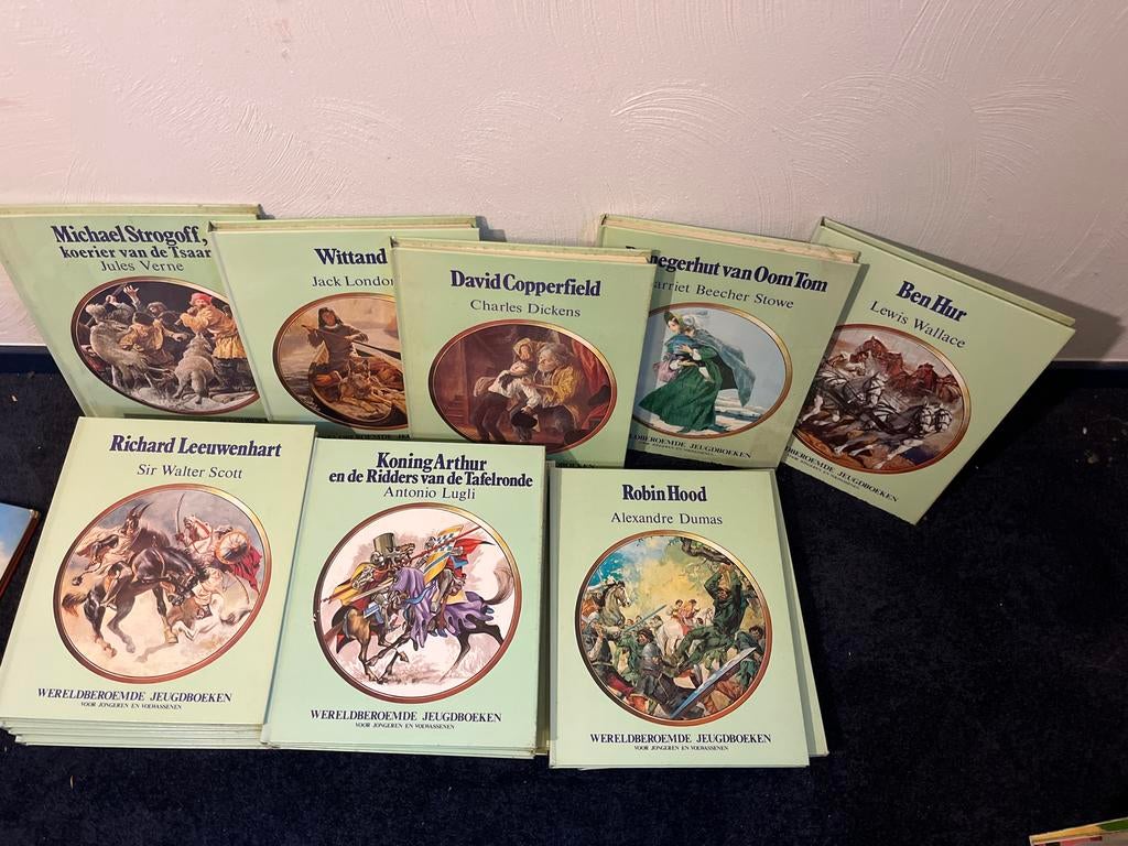 Wereldberoemde Jeugdboeken - 19 x, Boeken, Ophalen, Gelezen, Nederland