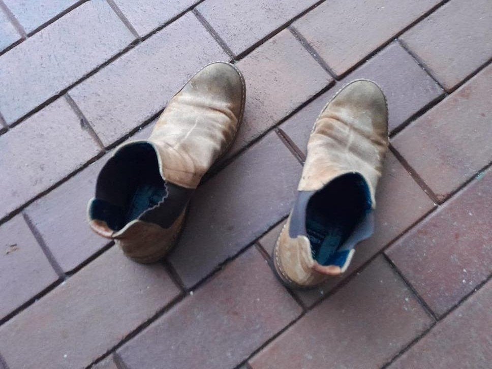 Half hoge laarzen maat 42, Bruin, Boots, Ophalen of Verzenden, Lorenzi