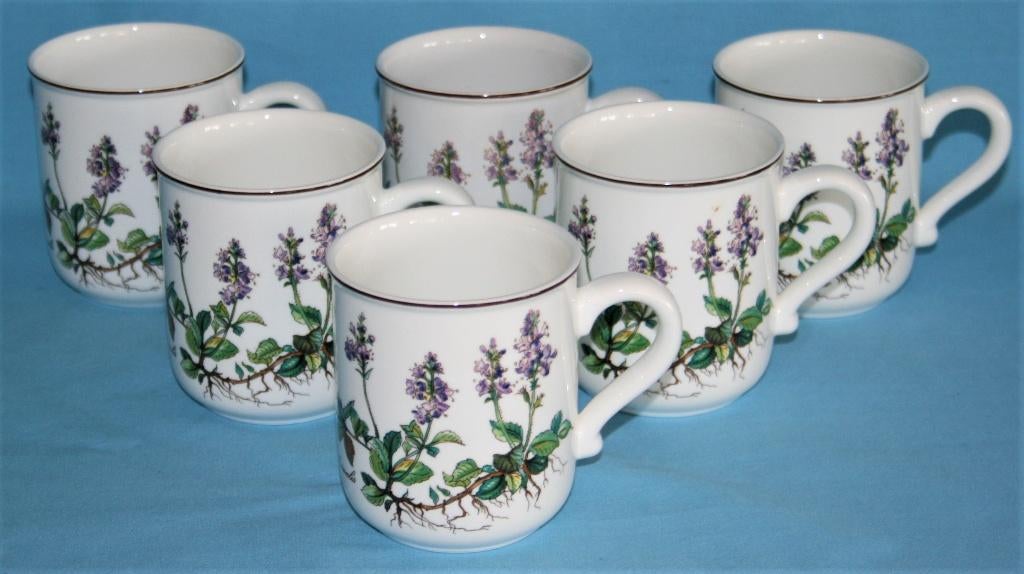 Villeroy & Boch " Botanica " Koffie Mokken, Villeroy & Boch, NVT, Ophalen of Verzenden, Zo goed als nieuw