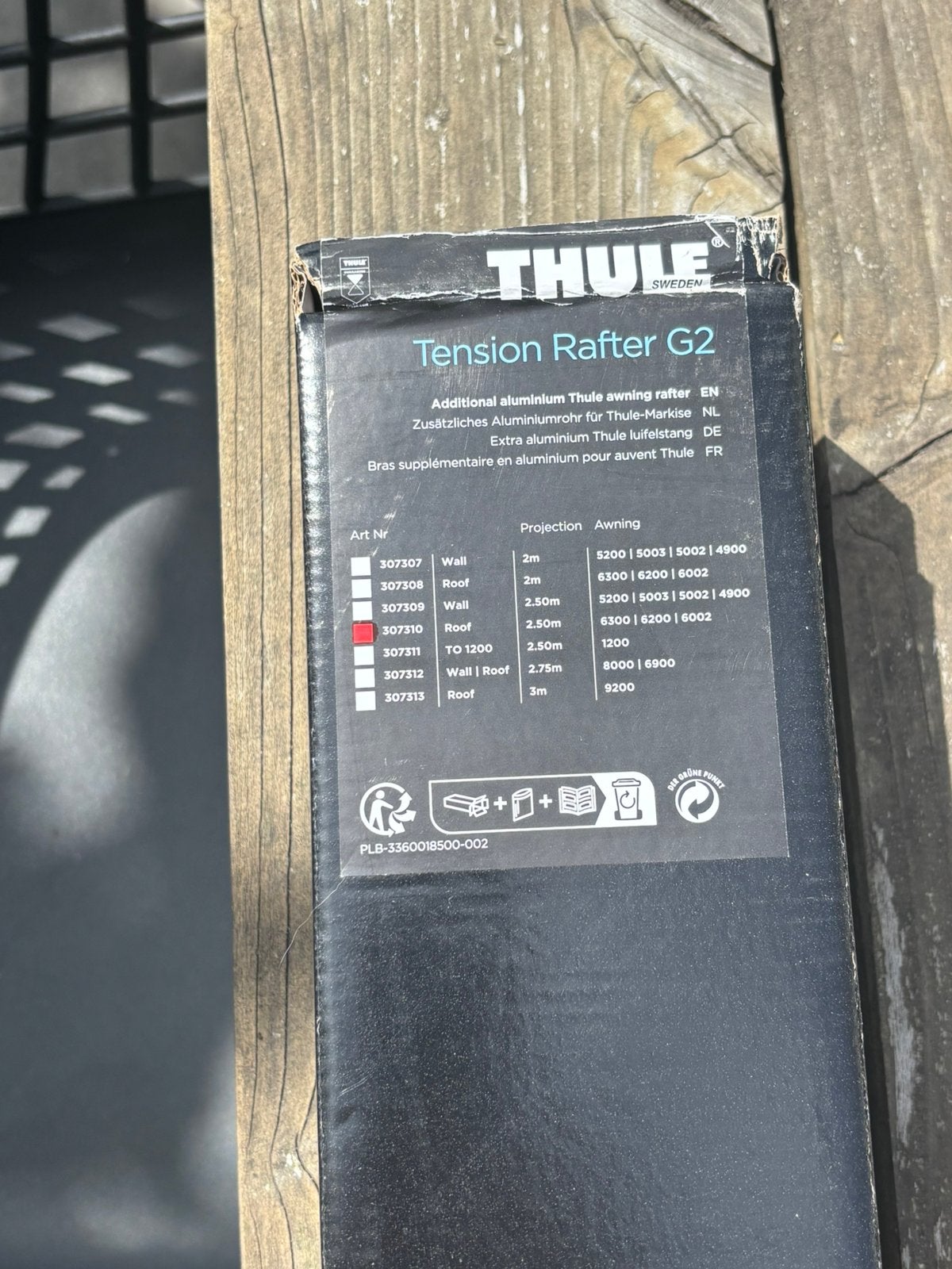 Thule Tension Rafter G2, Ophalen, Zo goed als nieuw