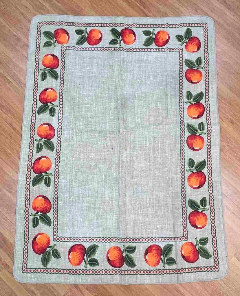 Tafelkleed appels 165/120 cm, Gebruikt, Etten-Leur, DJT@dejuistetoon.eu, Ophalen of Verzenden