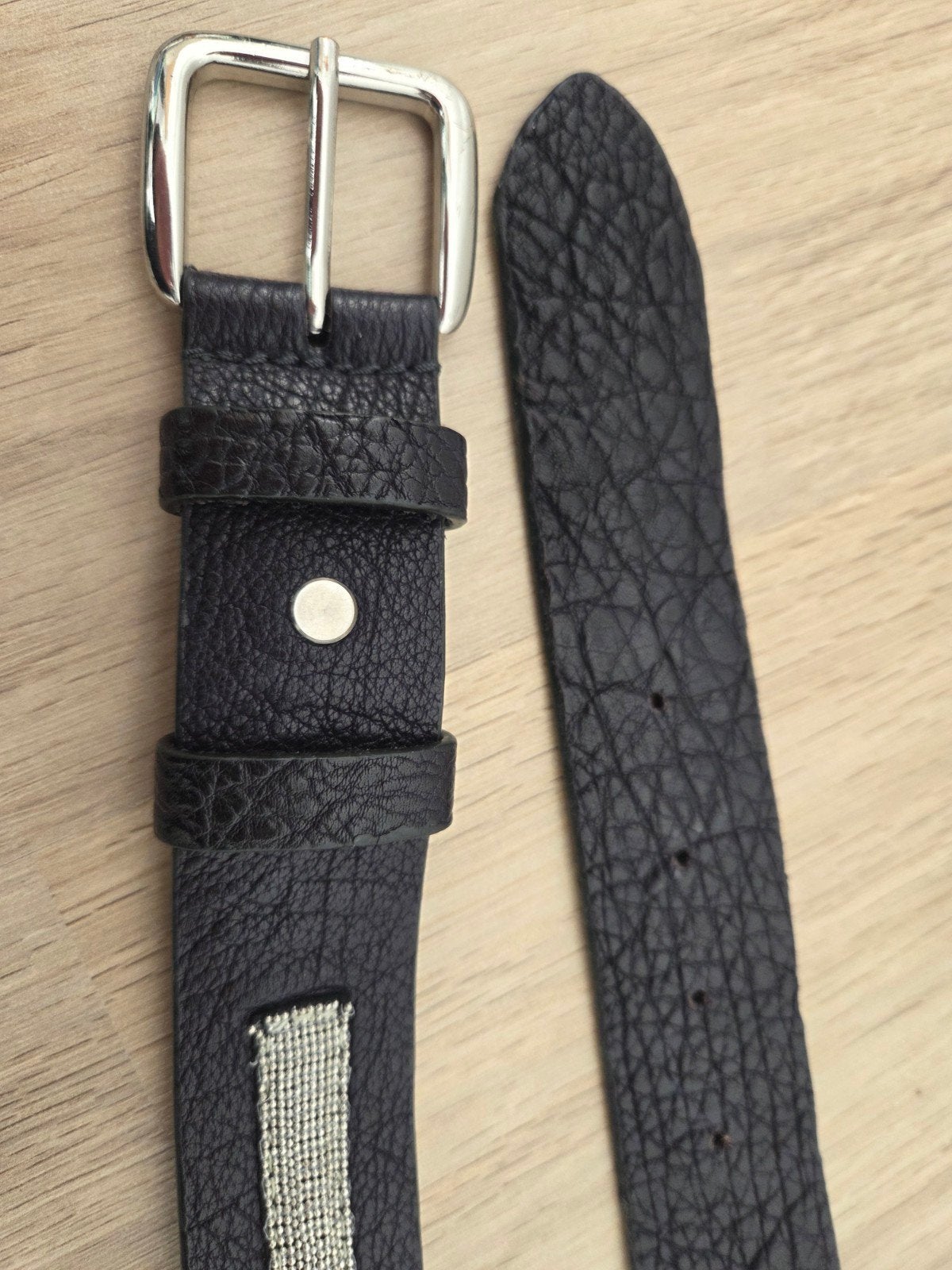 zwarte riem van het merk Gustav, Gustav, 95 tot 105 cm, Ophalen of Verzenden, Zo goed als nieuw